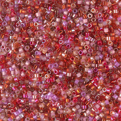 SIZE-11 LOVE POTION MIX Delica Miyuki Seed Beads