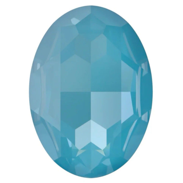 ELITE Eureka Crystal Oval Fancy Stone 18mm TEAL IGNITE 4120