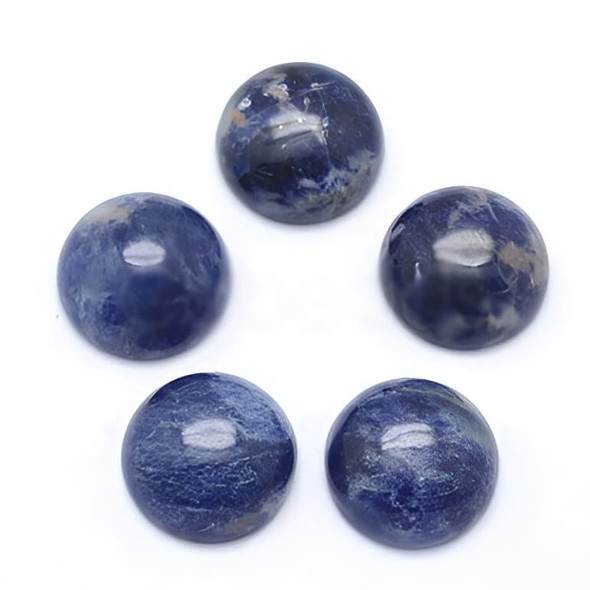 Gemstone Round Cabochon 12mm Natural SODALITE