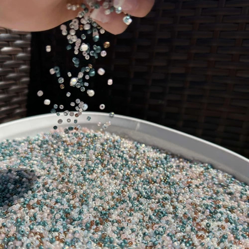 Miyuki ROUND 8/0 Seed Beads SEABREEZE SAND MIX