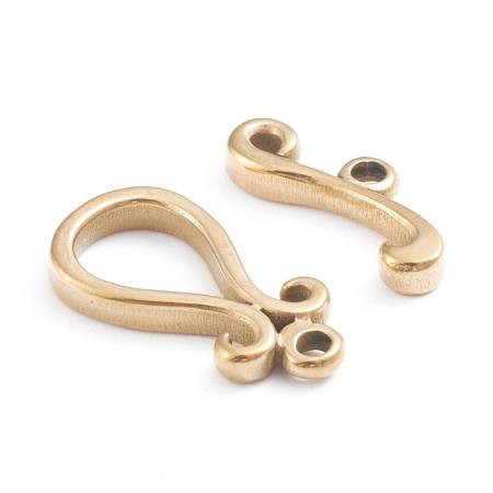 TOGGLE CLASP-Teardrop 18.5mm- Gold Plated